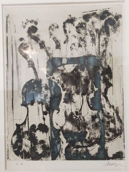 ARMAN (1928-2005)

Violons 

Epreuve artiste,...
