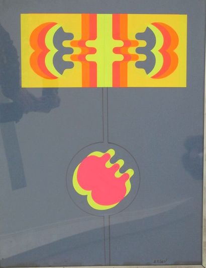 Ecole moderne

Paire de Compositions abstraites

Collages...