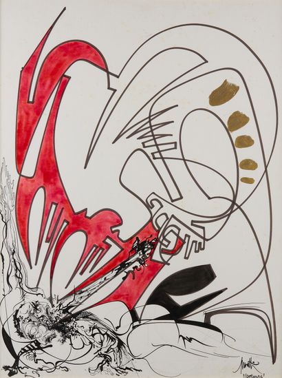 MORETTI Raymond (1931-2005)

HAGGADAH

Encre...