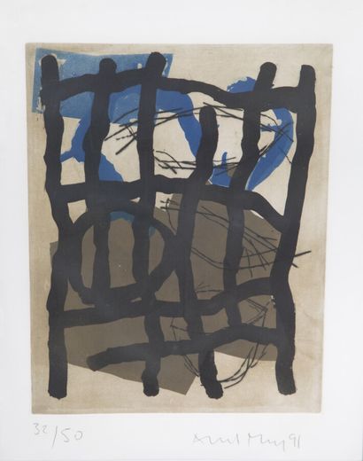 MERTZ Albert (né nen 1942)

Composition abstraite

Lithographie,...