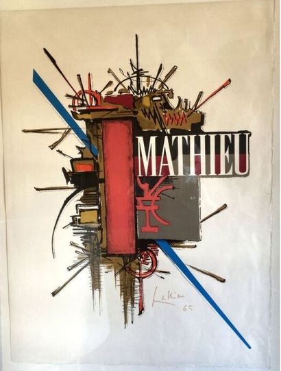 MATHIEU Georges (1921-2012)

Composition

lithographie...