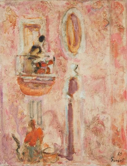 GARBELL Alexandre (1903-1970)

Balcon Rose,...