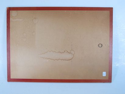 Ensemble de quatre sous-verres 

Haut. :...