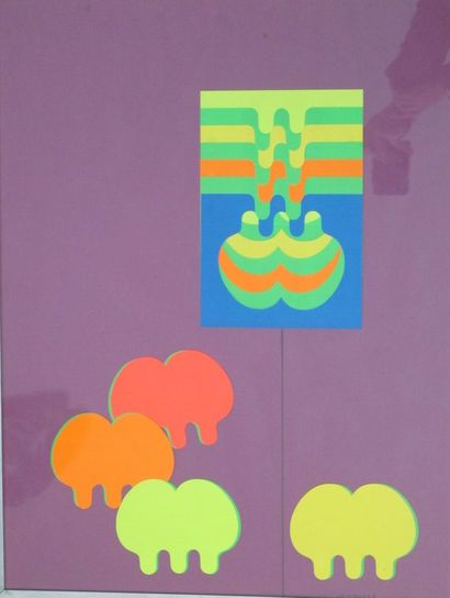 Ecole moderne

Paire de Compositions abstraites

Collages...