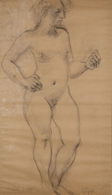 LATAPIE Louis (1891-1972)

Femme nue

Fusain...