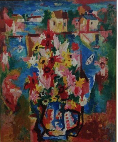 WALSH Charles (1896-1948)

Bouquet de fleurs

Toile,...