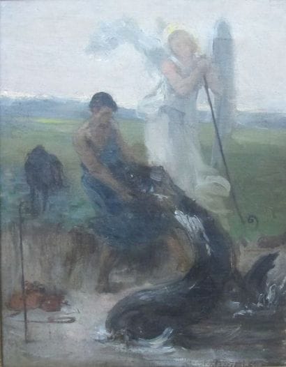 DELANCE Paul-Louis (1848-1924) 

Etude :...