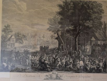 Teniers (d'après)

La Première fête flamande,...