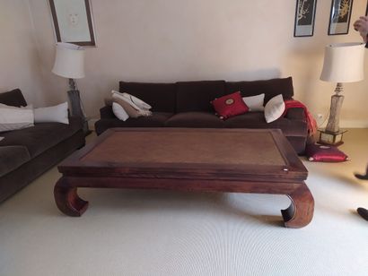 Table à d'opium en bois exotique

Haut. :...