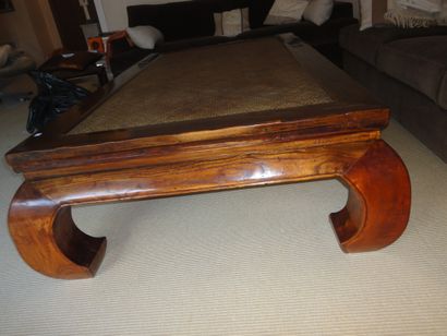 Table à d'opium en bois exotique

Haut. :...