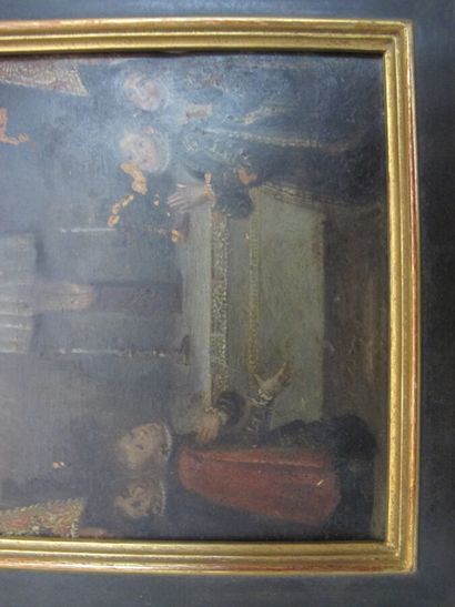 Christ

Huile sur cuivre

Haut. : 22 ; Larg....