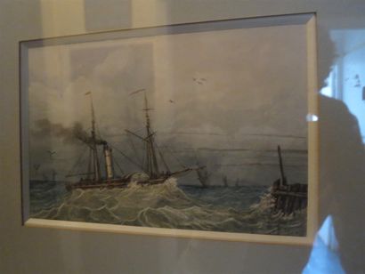 ECOLE MODERNE

Marine par tempête

Aquarelle

Haut....
