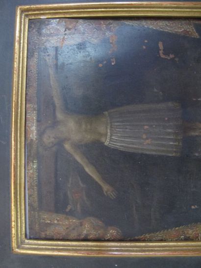 Christ

Huile sur cuivre

Haut. : 22 ; Larg....