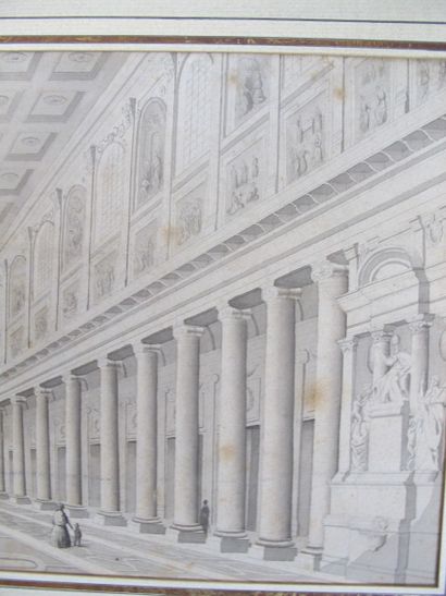 Début XIXème

Intérieur de Santa Maria Maggiore

dessin...