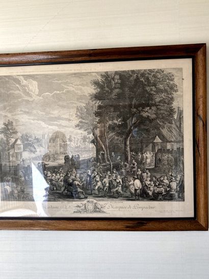 Teniers (d'après)

La Première fête flamande,...