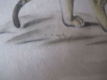 Ecole du XXe siècle

Tigre d'Asie

Peinture...