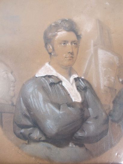 F. JALABERT

Portrait d'artiste

Crayon,...