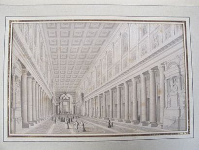 Début XIXème

Intérieur de Santa Maria Maggiore

dessin...