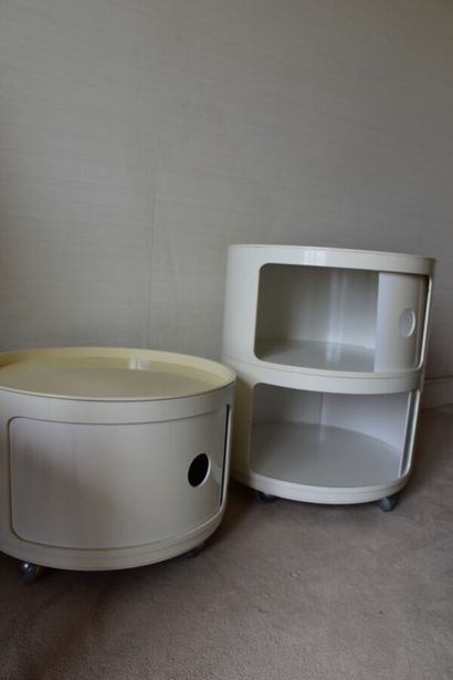 Dans le gôut de Kartell 4966SI trois meubles...