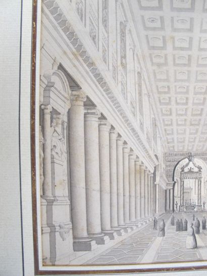 Début XIXème

Intérieur de Santa Maria Maggiore

dessin...