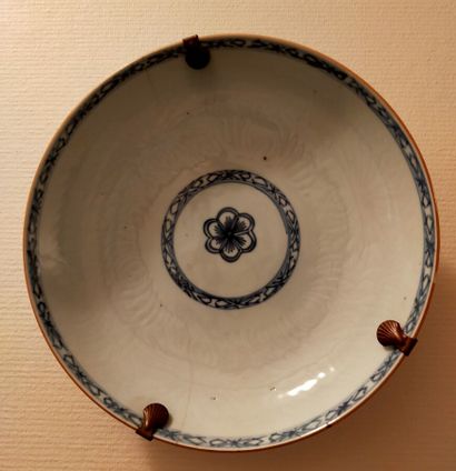 CHINE

Cinq assiettes en porcelaine à décor...