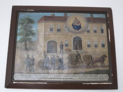 Ecole Allemande naive du XIXème siècle

