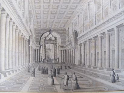 Début XIXème

Intérieur de Santa Maria Maggiore

dessin...