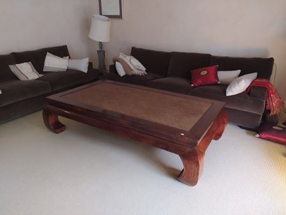 Table à d'opium en bois exotique

Haut. :...