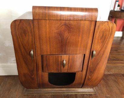 Meuble bar- phonographe en bois de placage

Vers...