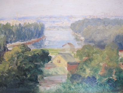 MODERN SCHOOL

At the water's edge

Oil on...