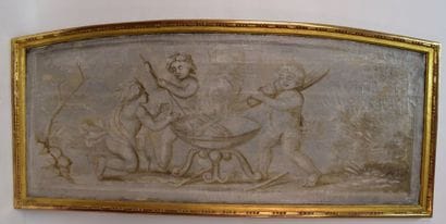 Grisaille door top

18th century style

47...