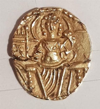 Gold coin with Byzantine decoration

Weight...