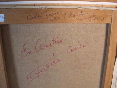 FAVIER Cécile

Auvergne

Oil on canvas

signed...
