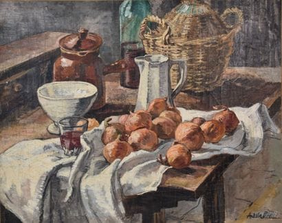 BIZET André (1888-1970)

Still life with...