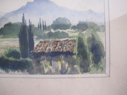 MODERN SCHOOL

Antibes

Watercolour signed...