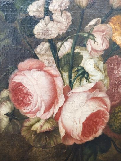 French school 18th century

Bunch of flowers

Oil...