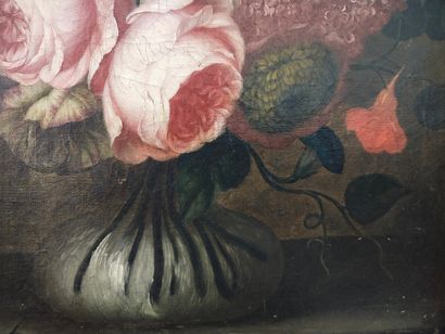 French school 18th century

Bunch of flowers

Oil...