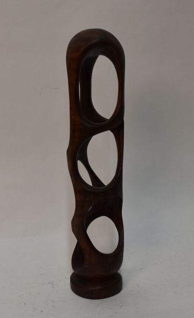 Openwork wood sculpture, 1960s

H. 39 cm