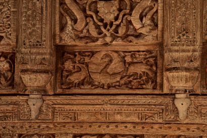 India, Panjab, Lahore

Richly carved and...