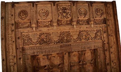India, Panjab, Lahore

Richly carved and...