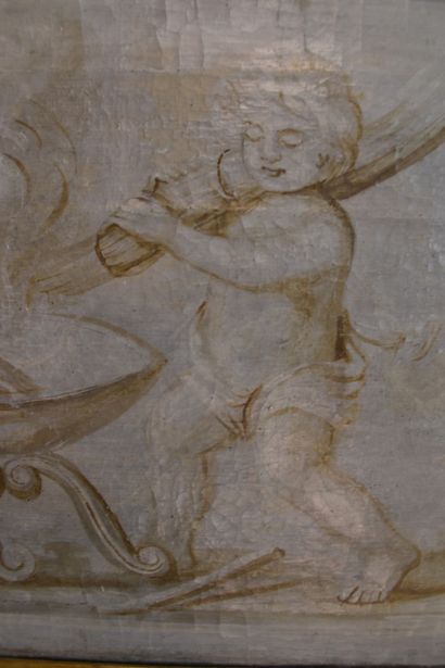 Grisaille door top

18th century style

47...