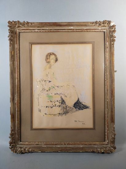 SMEERS Frans (1873-1960)

Young woman sitting,...