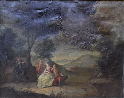 In the taste of Watteau, 

Characters in...