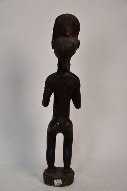 African statuette representing a warrior...