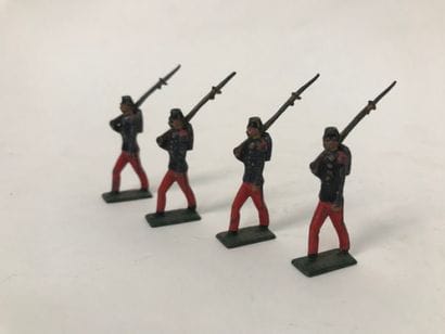 Set of lead soldiers of the French army 1914-1918...