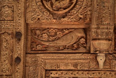 India, Panjab, Lahore

Richly carved and...