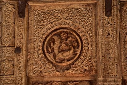 India, Panjab, Lahore

Richly carved and...