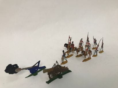 Lot of French (Empire period), English and...
