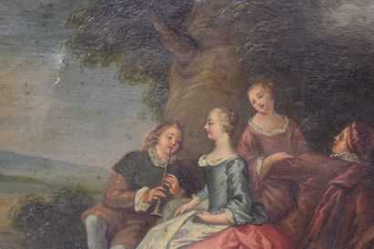 In the taste of Watteau, 

Characters in...