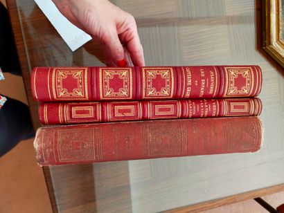 Three volumes Jules Verne